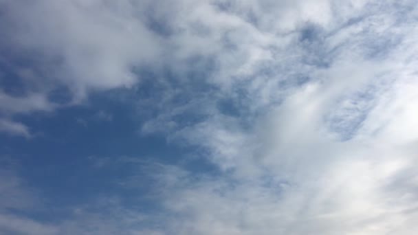 Beau Ciel Orageux Avec Fond Nuageux Ciel Sombre Avec Nuages — Video