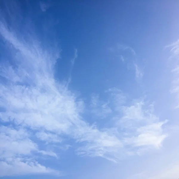 Beautiful blue sky with clouds background.Sky clouds.Sky with clouds weather nature cloud blue.Blue sky with clouds and sun. — Stock Photo, Image