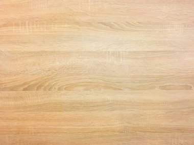 Arka plan olarak hafif kahverengi yumuşak ahşap doku yüzey. Ahşap plakalar tablo desen üstten görünüm yıkanmış grunge.