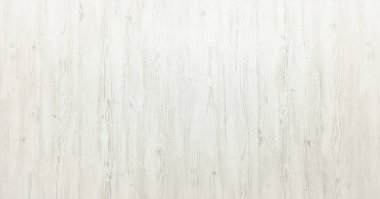 Beyaz ışık arka plan olarak yumuşak ahşap doku yüzey yıkamak. Grunge badanalı ahşap plakalar tablo desen Üstten Görünüm.