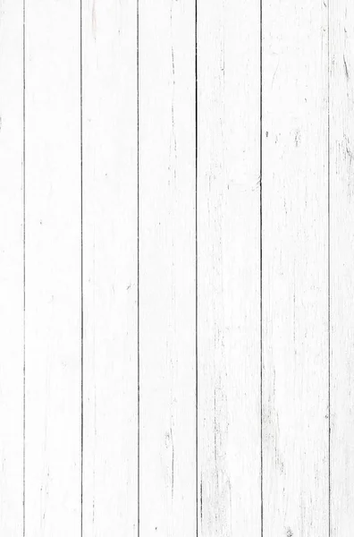 Ljus vit tvätta mjukt trä textur yta som bakgrund. Grunge vitkalkade träplankor tabell mönster ovanifrån. — Stockfoto