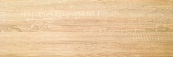Wood texture background, light oak wooden planks pattern table top view. — Stock Photo, Image