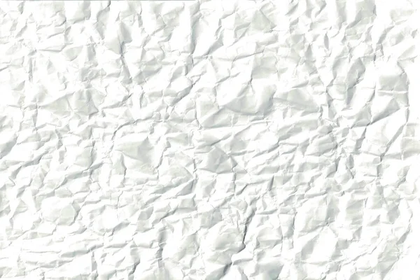 White Sheet Paper Folded Battered Texture — Stock Photo, Image