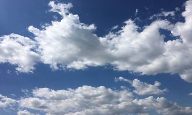 bulutlar, gökyüzü mavi. bulut mavi gökyüzü arka plan