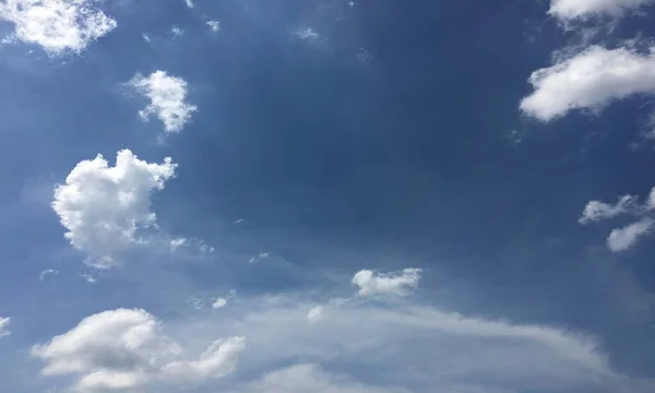 Nuvole Azzurro Cielo Nube Blu Cielo Sfondo — Foto Stock