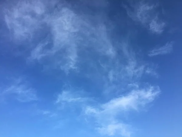 Облака Голубой Фон Голубое Небо — стоковое фото