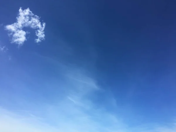 Nuvens Céu Fundo Azul Céu Azul Nuvem — Fotografia de Stock