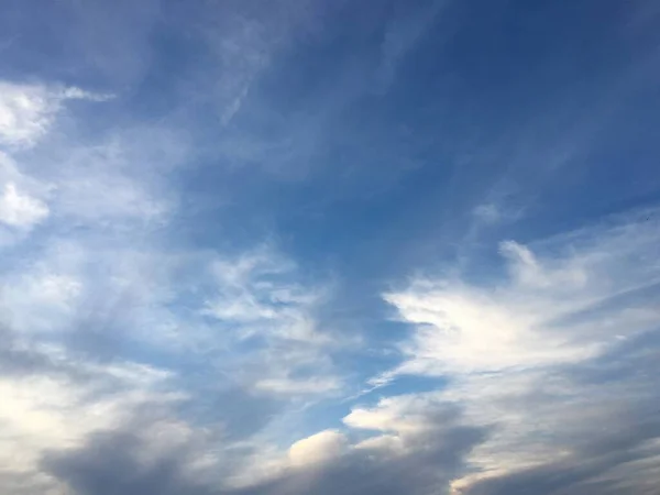 Nubes Fondo Azul Cielo Cielo Azul Nube — Foto de Stock