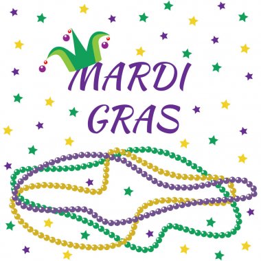 Mardi gras tasarım öğeleri