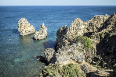 Kıyı şeridinde, Algarve, Portekiz