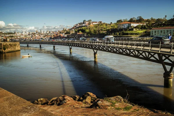 Ponte sul fiume Douro, Oporto, Portogallo — Foto Stock