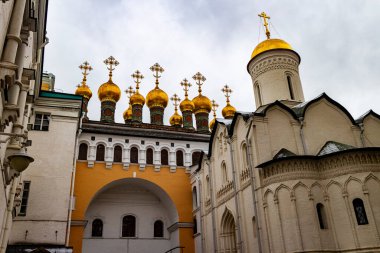 Moskova, Rusya 'daki Kızıl Meydan' da bir kilise.. 