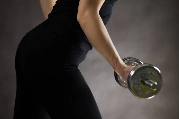 Здоровая диета и фитнес концепция женского тела — стоковое фото