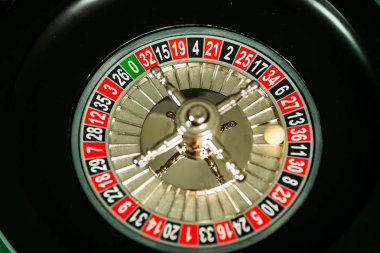 Poker fişleri. Casino kavramı.