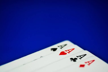 Poker fişleri. Casino kavramı.
