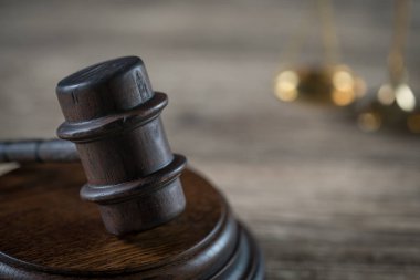 Hukuk ve adalet sembolleri - yasal hukuk kavramı görüntü. 