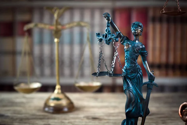 Law and justice symbols - legal law concept image.