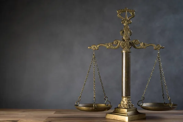 Символы права и правосудия - имидж юридического права . — стоковое фото
