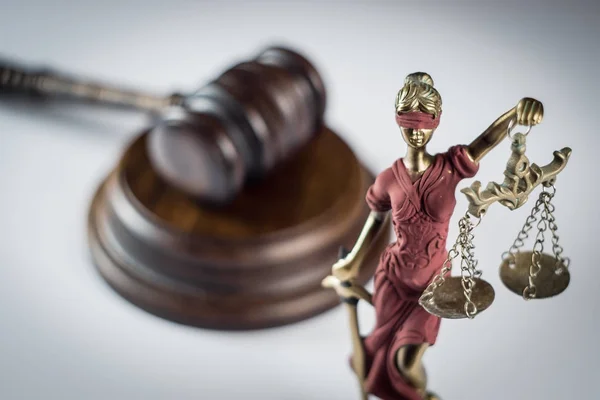 Lag och rättvisa symboler - rättsliga lagstiftningen konceptet bild. — Stockfoto