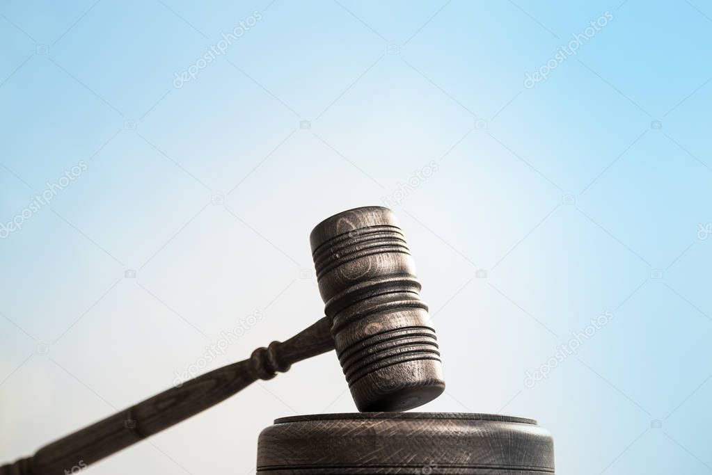 Law and Justice concept image, Courtroom theme