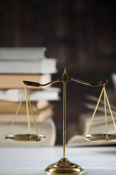 Law Justice Symbols Courtroom — Stock Photo, Image