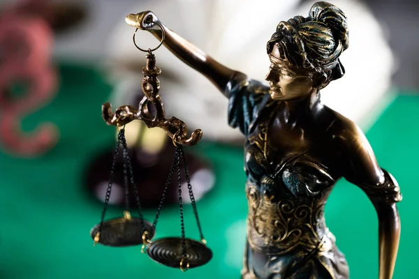 Recht Rechtvaardigheid Thema — Stockfoto