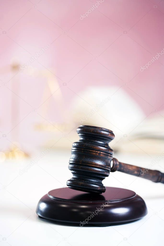 Law. Justice. Courtroom. Law symbols