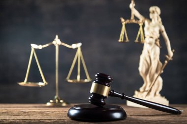 Hukuk Tema, çekiç hakimin, adalet ölçek,