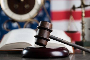 Hukuk ve adalet kavramı. Mahkeme Tema.