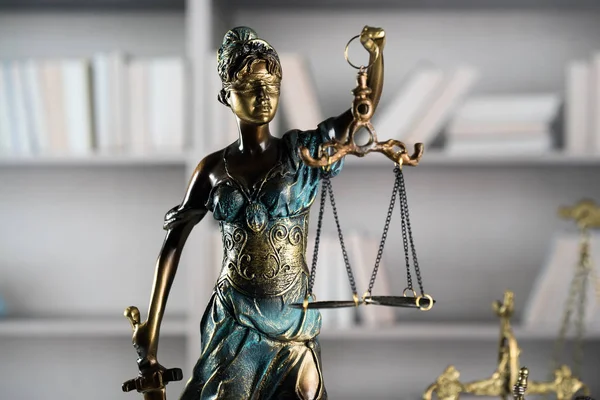 Pojęcie Prawa Themis Symbol Sprawiedliwości — Zdjęcie stockowe