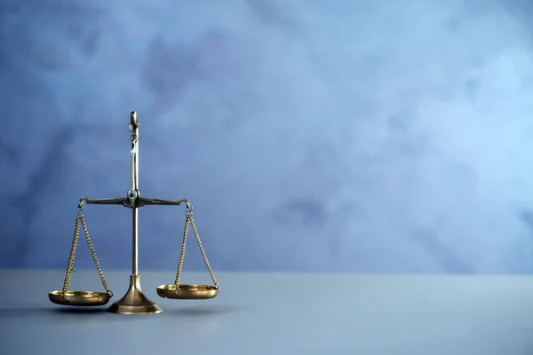 Schalen Van Justitie Recht Gerechtelijk Concept — Stockfoto