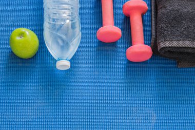 Mavi mat Spor donatımı