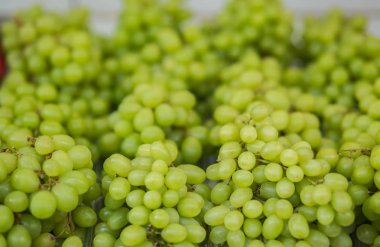 Beyaz (yeşil) üzüm .