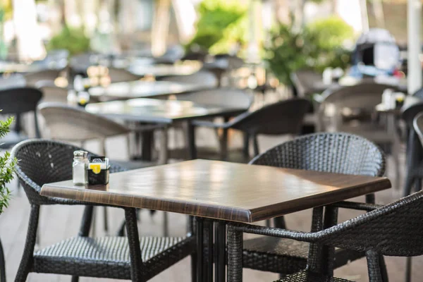 Cafe shop stools — Stock Photo, Image