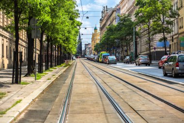 Prag tramvay Demiryolları  