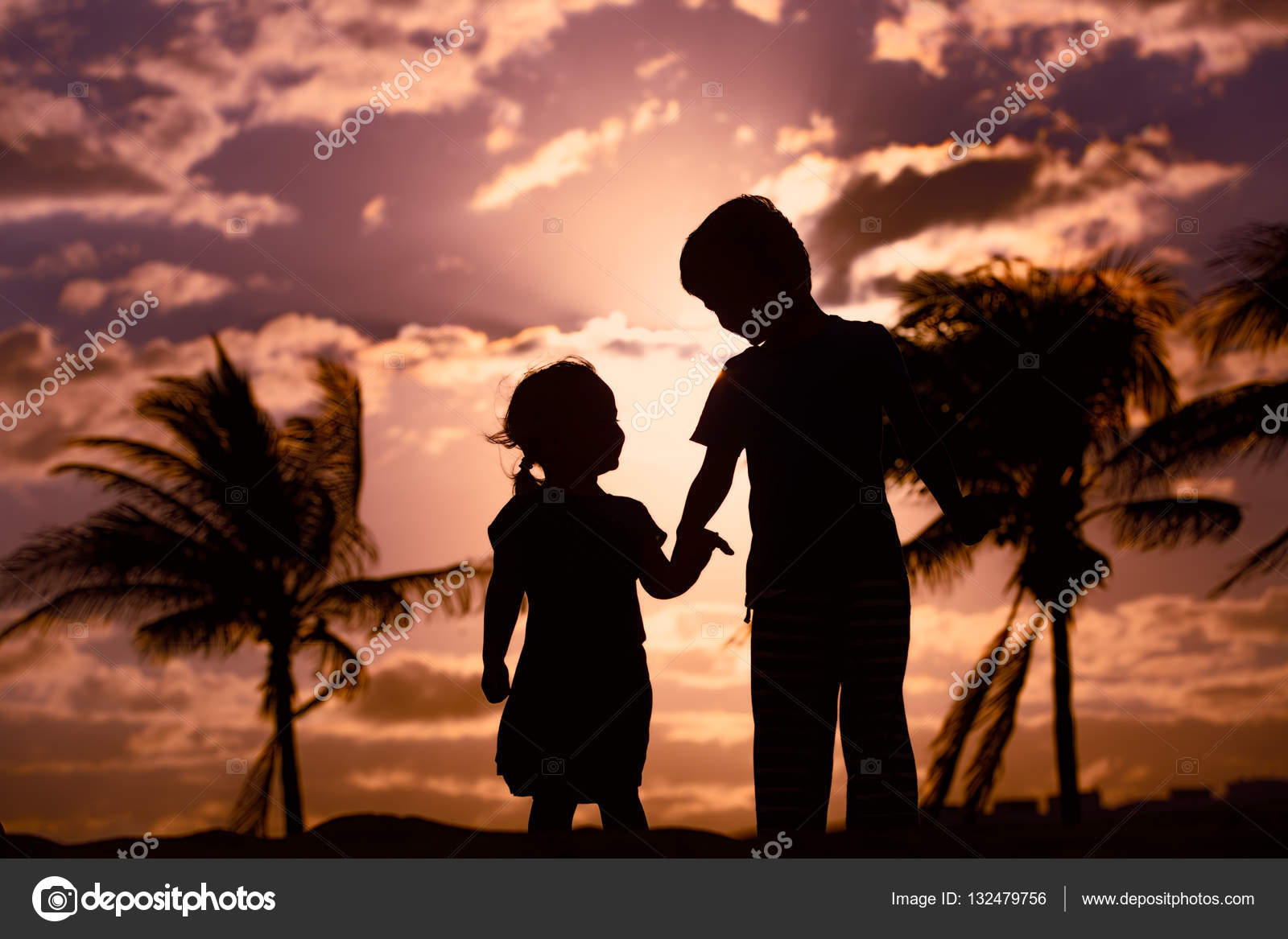 Little Boy And Girl Holding Hands At Sunset Beach Stock Photo Image By C Nadezhda1906 Little Boy And Girl Holding Hands At Sunset Beach Stock Photo Image By C Nadezhda1906