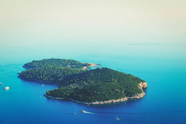Wyspę Lokrum, Chorwacja — Zdjęcie stockowe