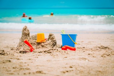 Kumdan kale plaj ve aile keyfini çıkarın tatil tropikal