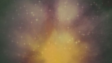 Altın Lagoon Nebula döngü animasyon