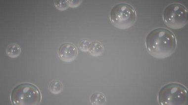 loopable sabun köpüğü gri