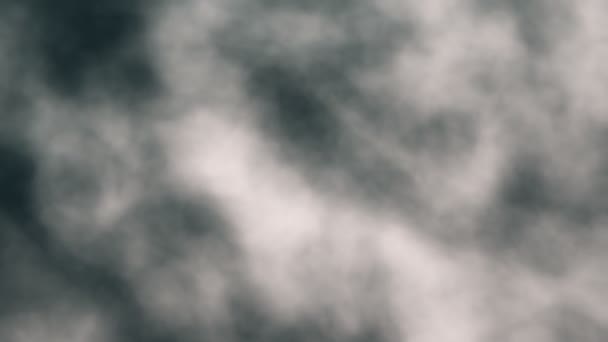 Ağır çekim Billowing döngü sürüm 1 bulutlar — Stok video