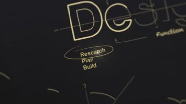 Tasarım altın sürüm 4k için bir plan