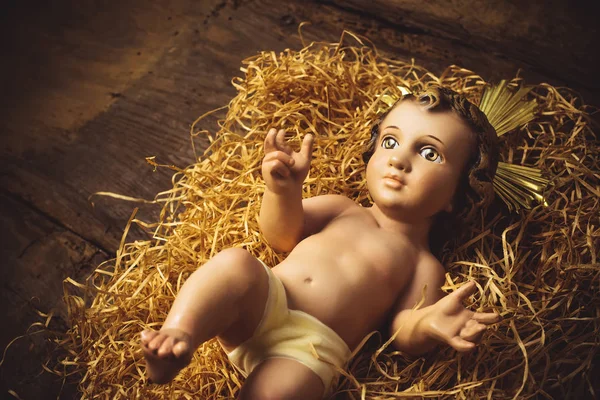 Bbaby Jesus karet. — Stock fotografie