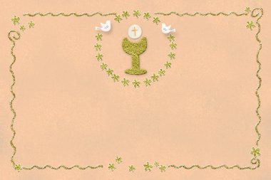 ilk Komünyon davetiye.