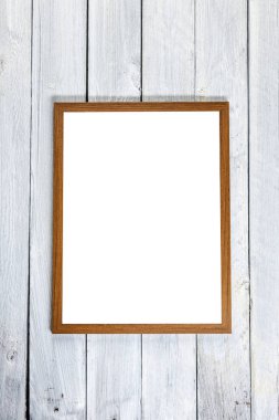 Metniniz için beyaz kağıt ile boş çerçeve