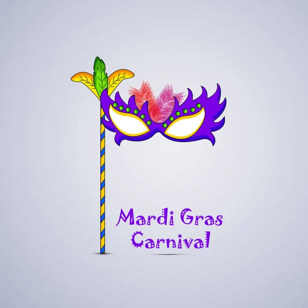 Ilustración de elementos para el Mardi Gras — Vector de stock