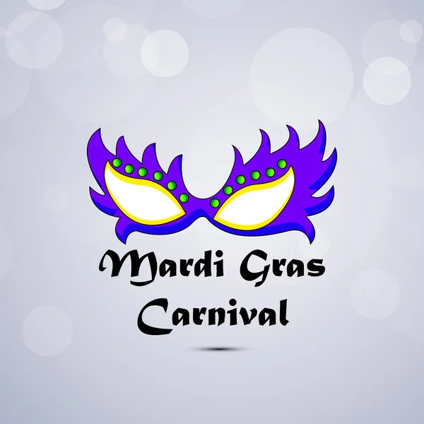 Ilustración de elementos para el Mardi Gras — Archivo Imágenes Vectoriales