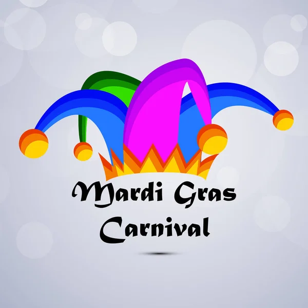 Ilustración de elementos para el Mardi Gras — Vector de stock