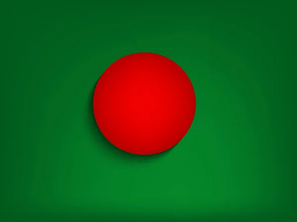 Illustration du drapeau du bangladesh pour la fête de l'indépendance du Bangladesh — Image vectorielle