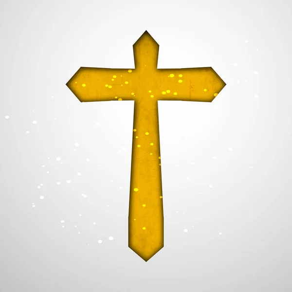 Иллюстрация Креста по случаю Страстной пятницы — стоковый вектор